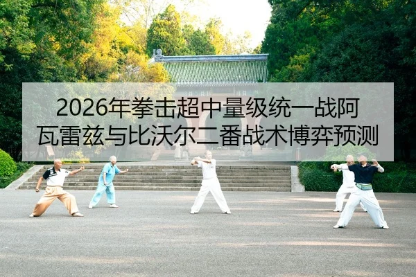 2026年拳击超中量级统一战阿瓦雷兹与比沃尔二番战术博弈预测